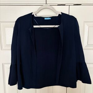 J. McLaughlin Midnight Blue Knit Cardigan